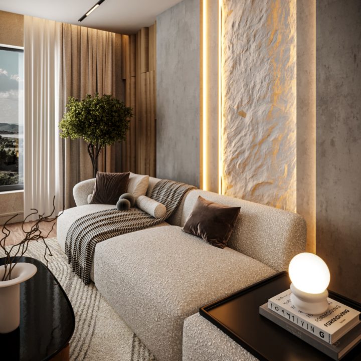 Luxury Living Room Design in Riyadh | ZidanArchitects
