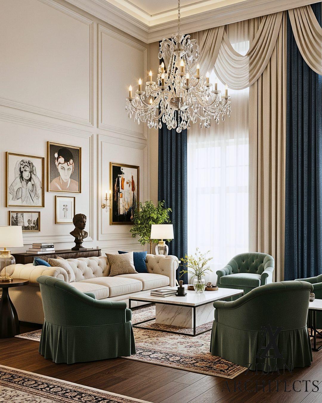 American Decor | Kuwait Interior Design – Zidan Architects