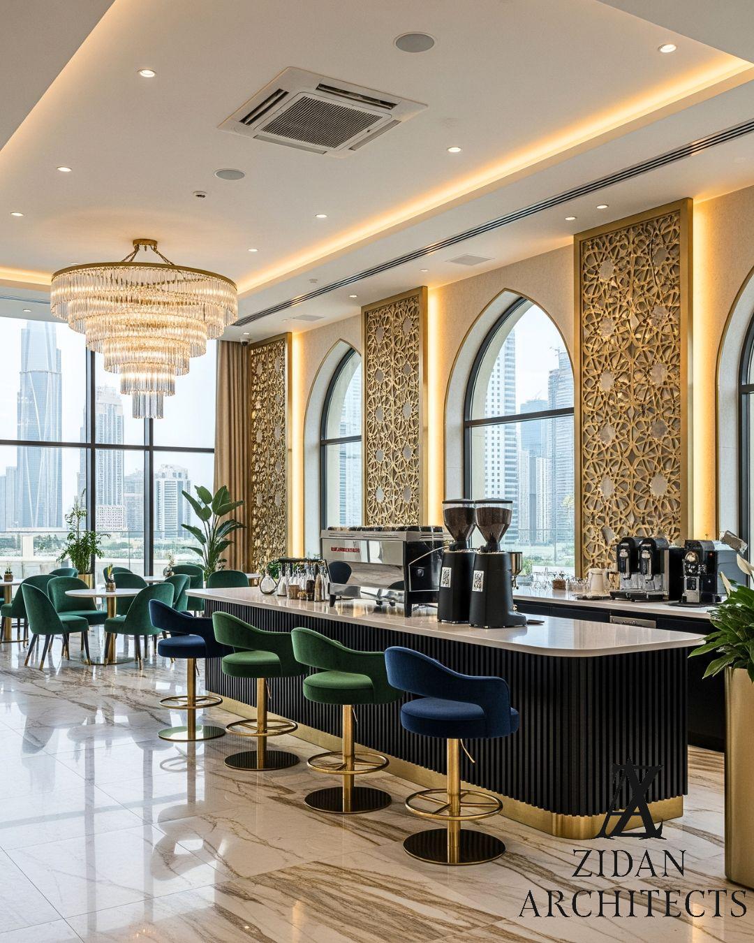 Café Interior Design in Dubai | Modern Concepts for 2025 – Zidan Architects