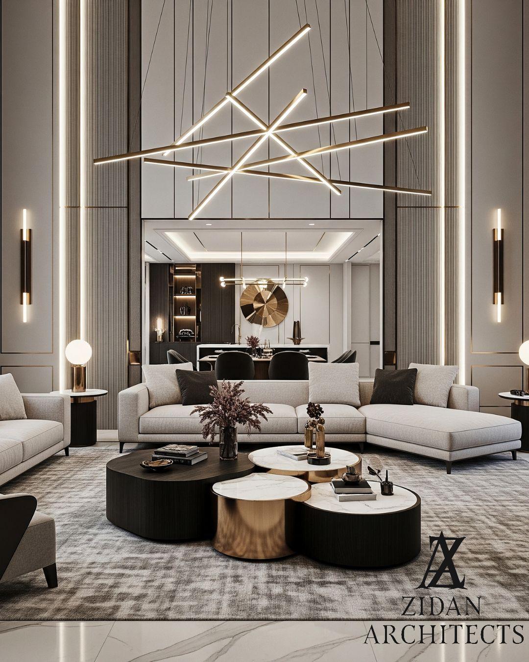 أفكار ديكور غرفة المعيشة | تصميم داخلي في الإمارات – زيدان للتصميم ...
