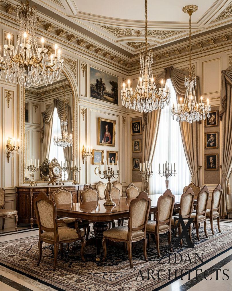 Kuwait villas interior design elegant style