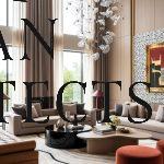 Kuwait villas interior design elegant style