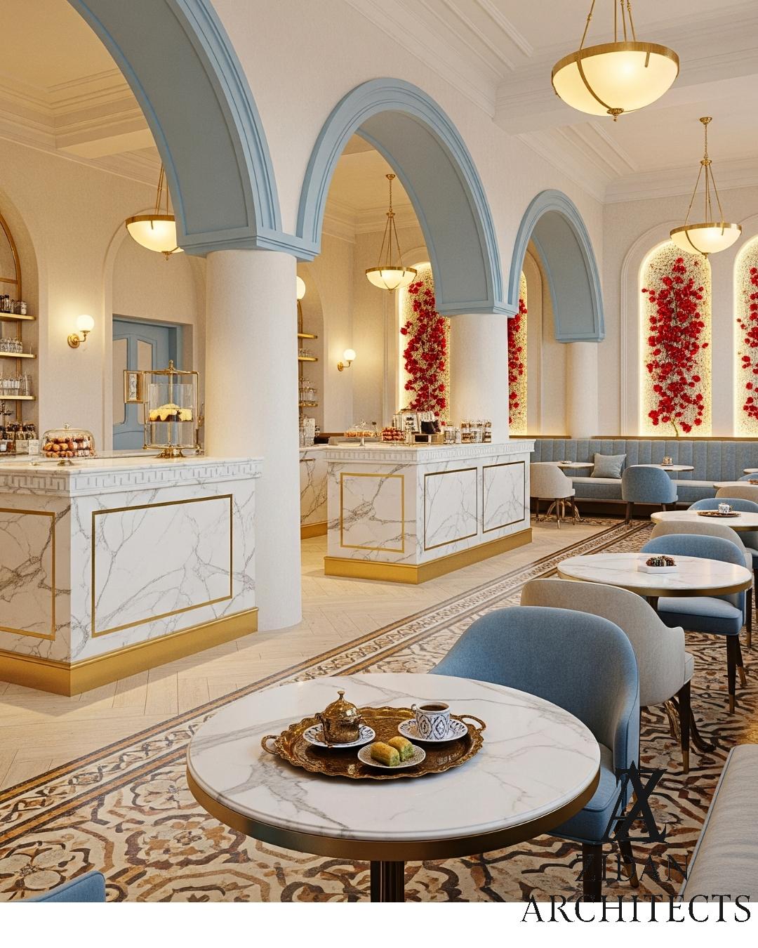 cafe interior designer creating inspiring coffee spaces