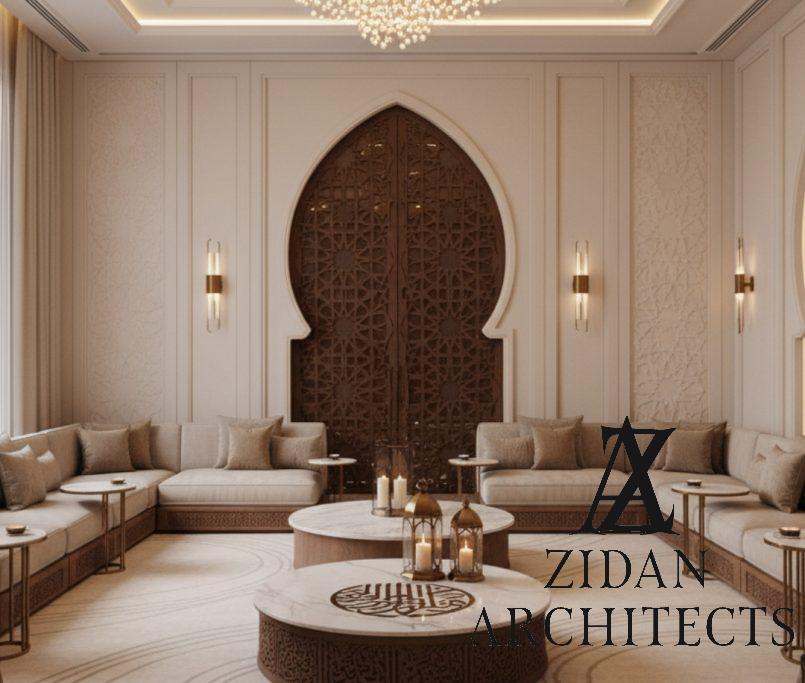 top interior designer Kuwait luxury living majlis