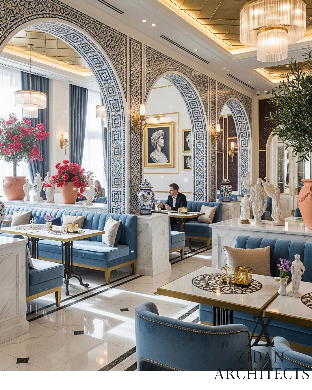 cafe interior designer creating inspiring coffee spaces