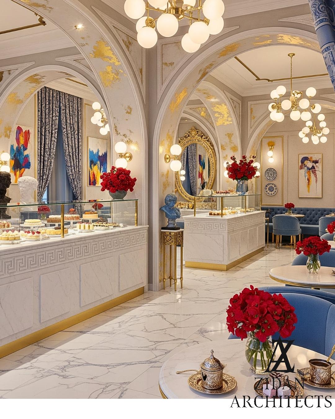 cafe interior designer creating inspiring coffee spaces