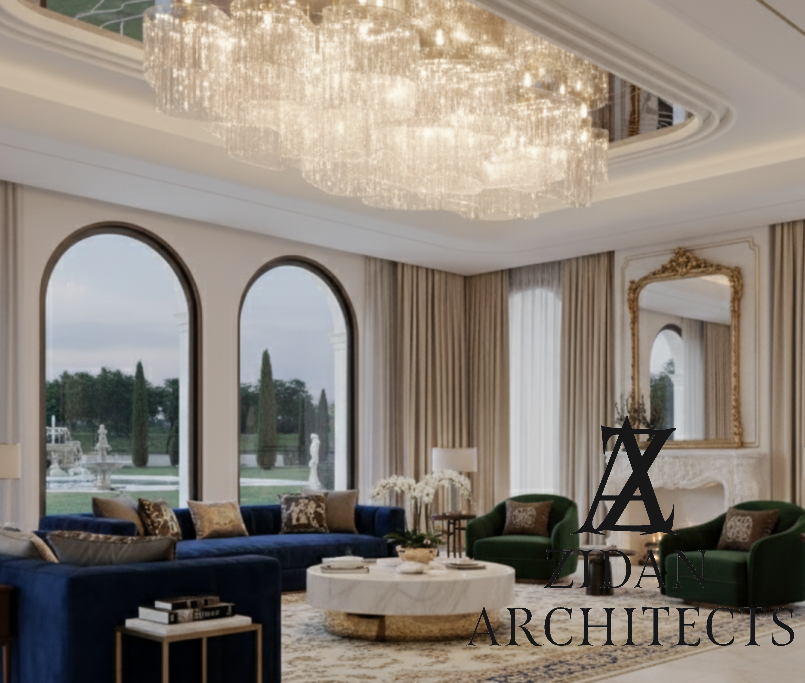 luxury interior design Riyadh modern villa interiors