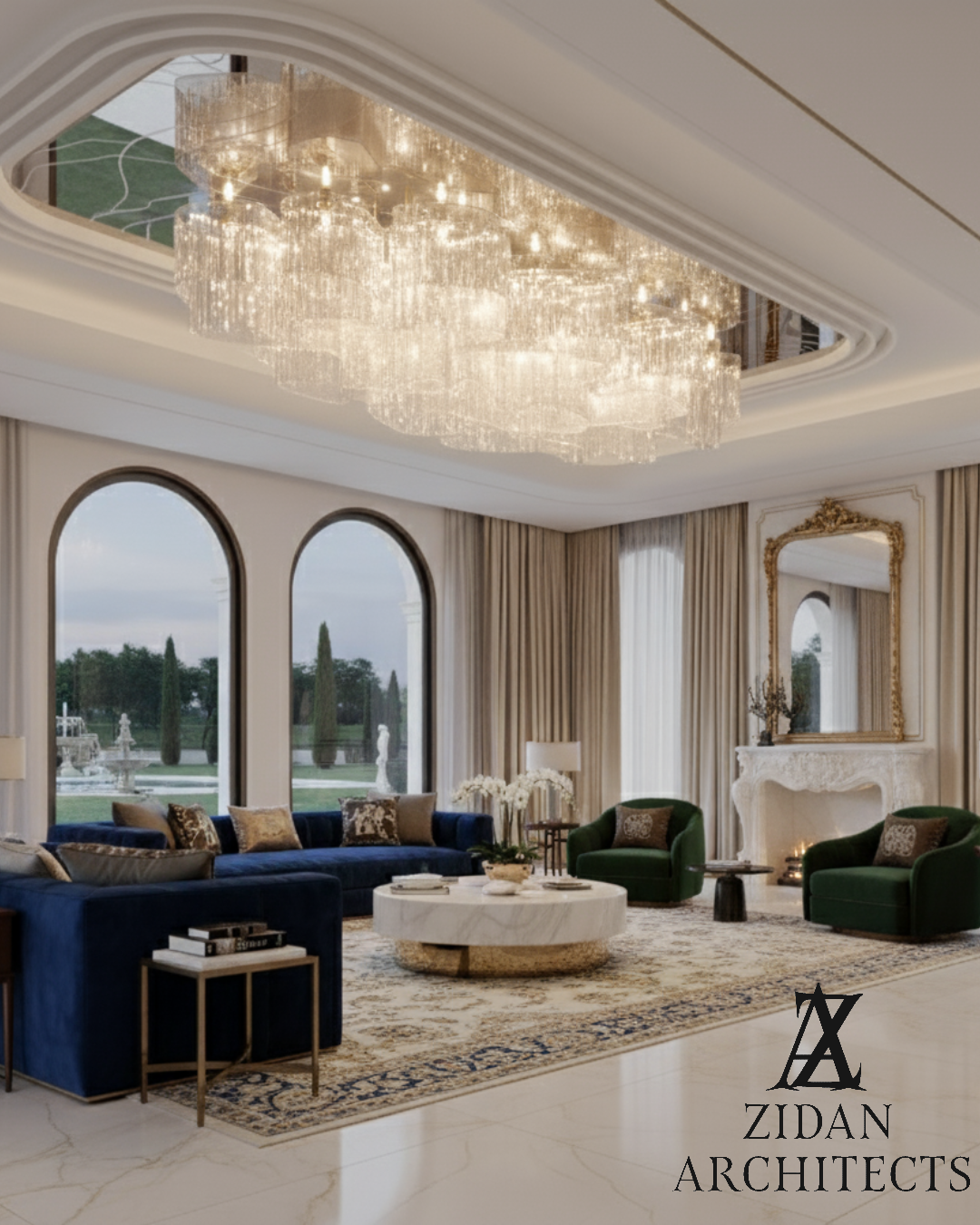 luxury interior design Riyadh modern villa interiors