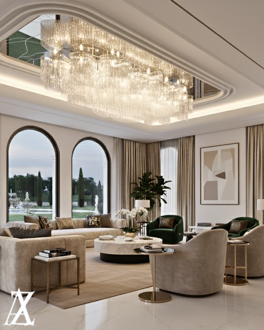 interior design Kuwait modern luxury spaces