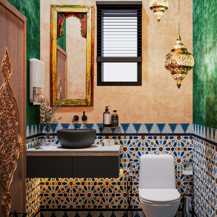 Moroccan Bathroom interior design