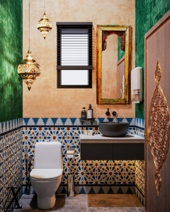 Moroccan Bathroom interior design