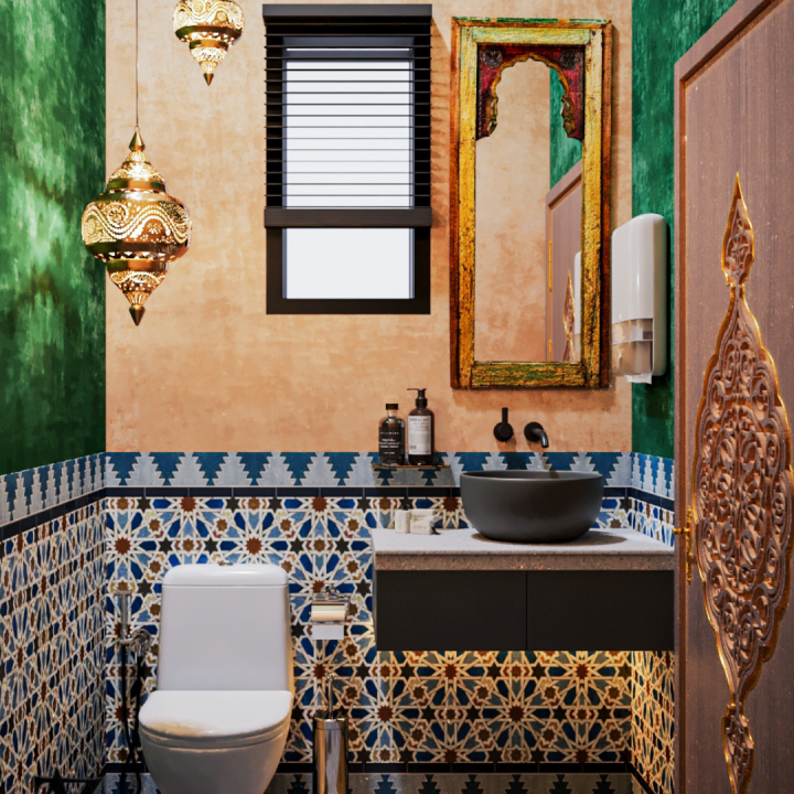 Moroccan Bathroom interior design