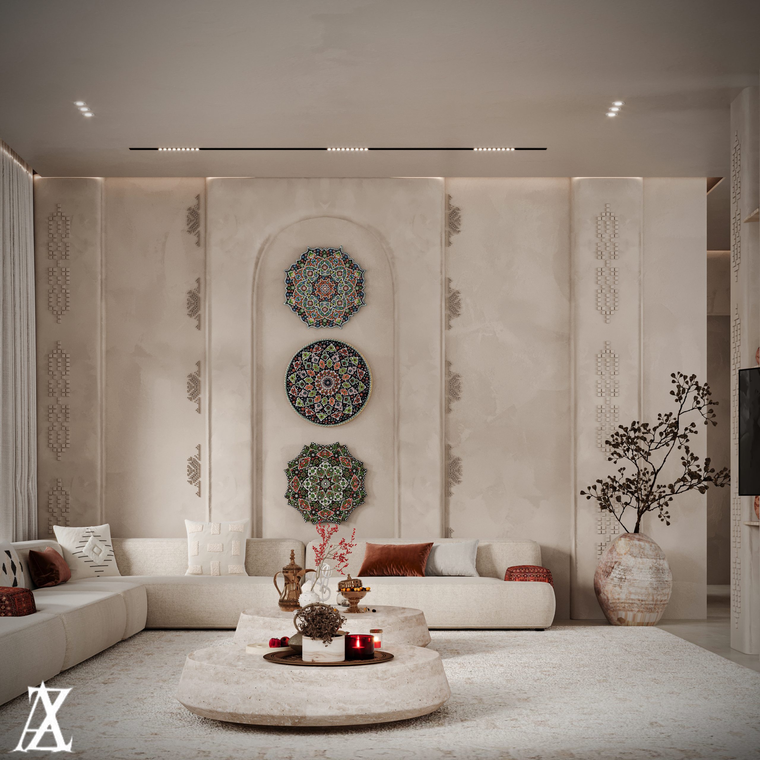 interior design Kuwait modern luxury spaces