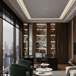 office interior design Abu Dhabi modern workspace