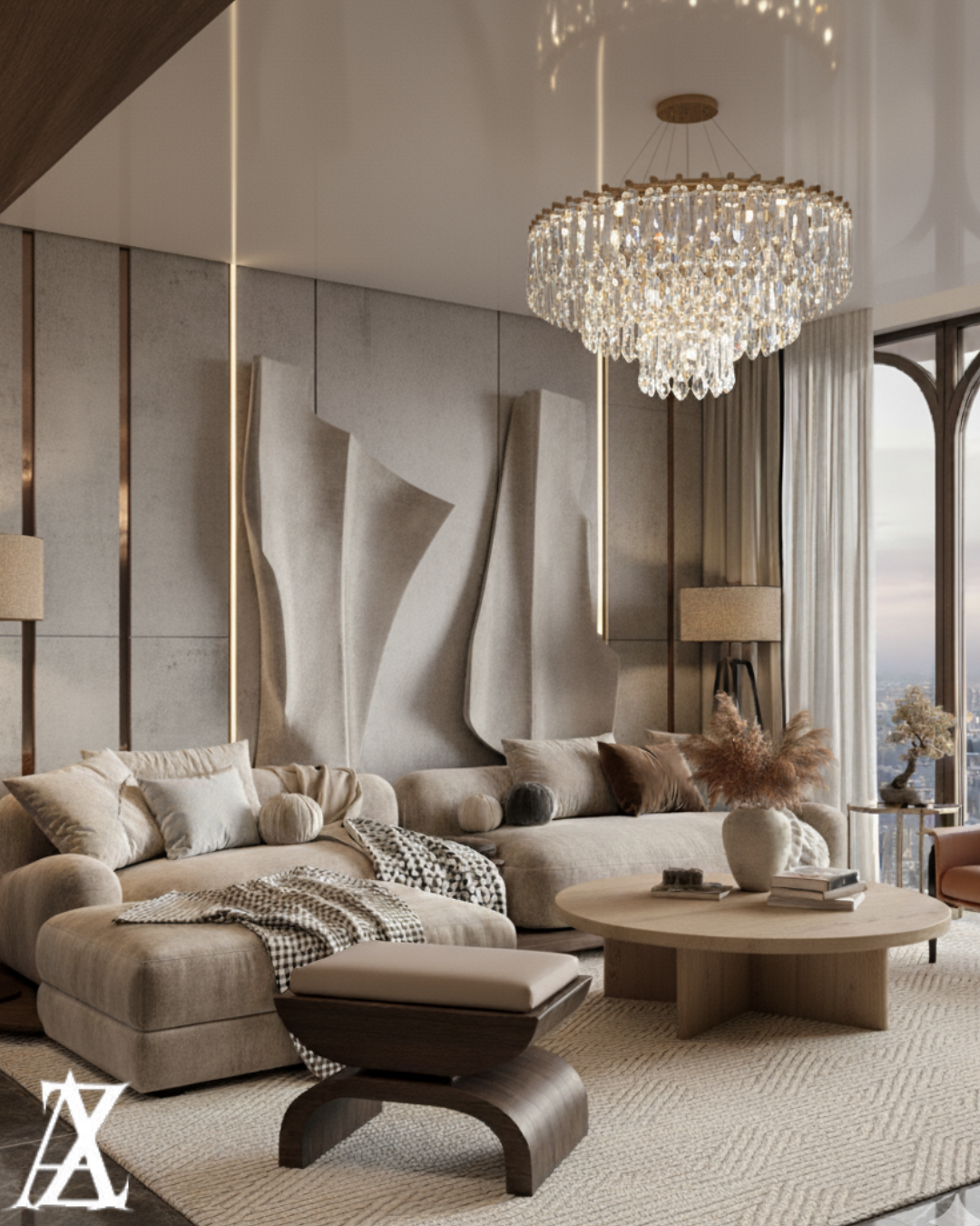 interior design Kuwait modern luxury spaces