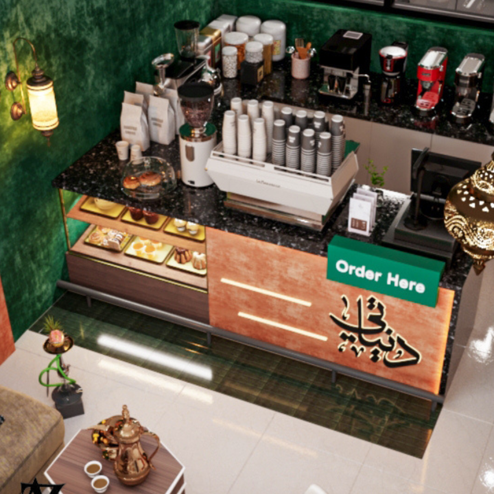 café interior design