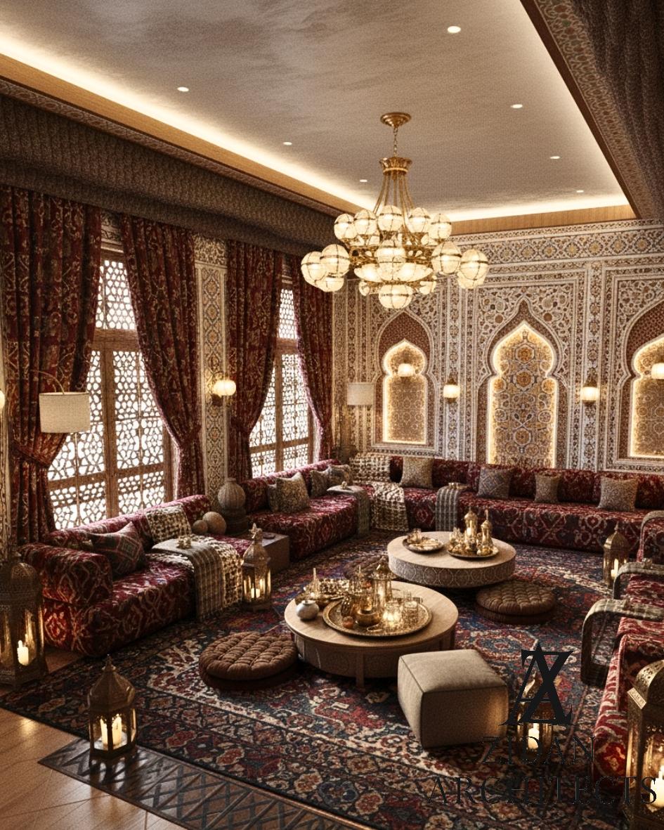 Majlis Interior Design Saudi Arabia Zidan Architects majlis-interior-design-saudi-arabia-zidan-architects