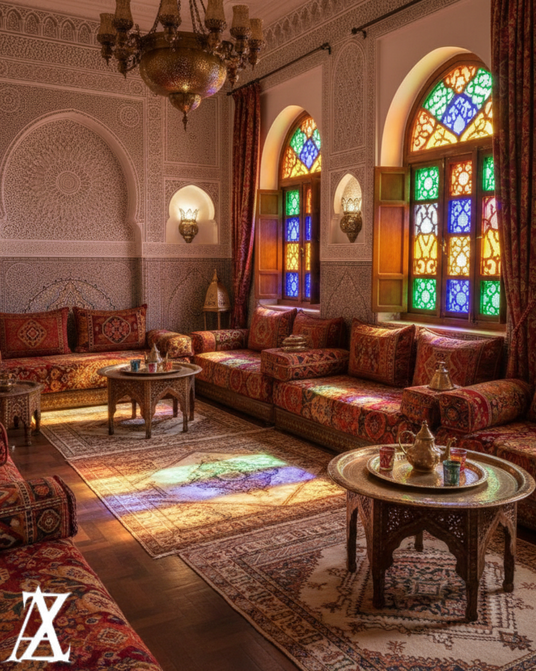 luxury interior design in Riyadh Moroccan concepts