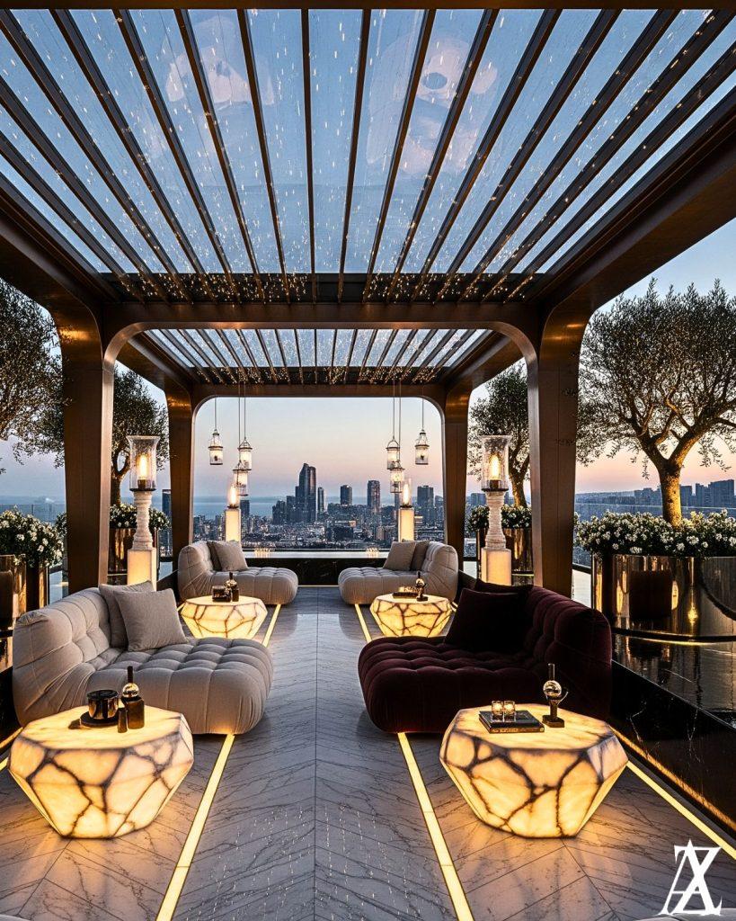 interior design Kuwait modern villa elegant interior