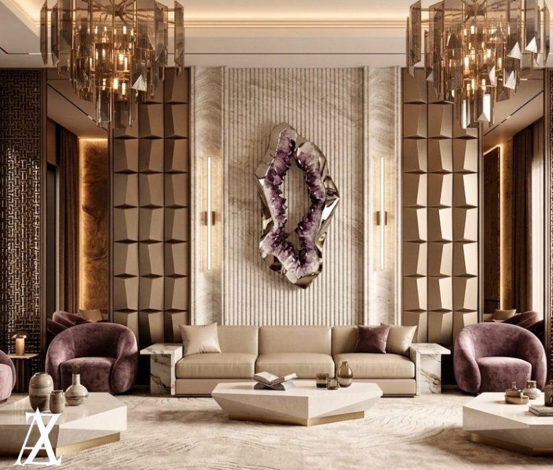 majlis interior design Kuwait luxury modern majlis