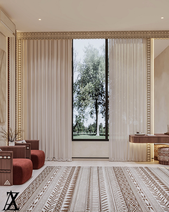 تصميم فلل الكويت من زيدان تصميم ديكور فلل وغرف نوم وصالات طعام بشكل مدروس واحترافي