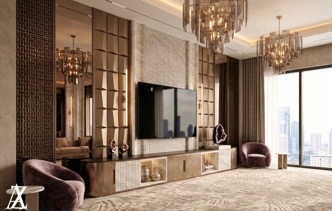 majlis interior design Kuwait luxury modern majlis