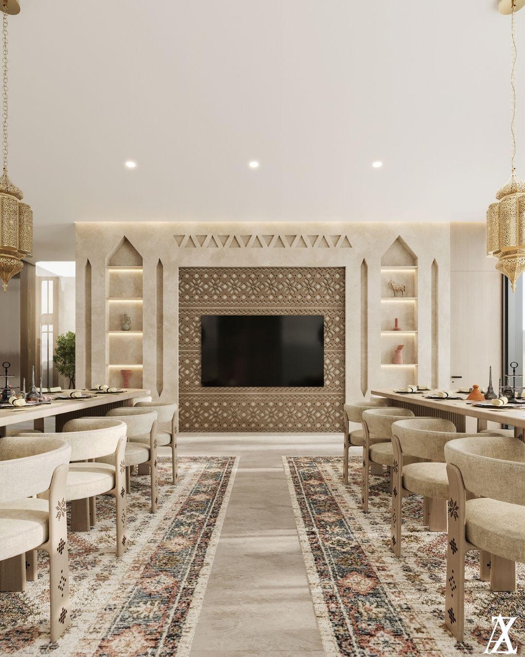 interior design Kuwait modern elegant space