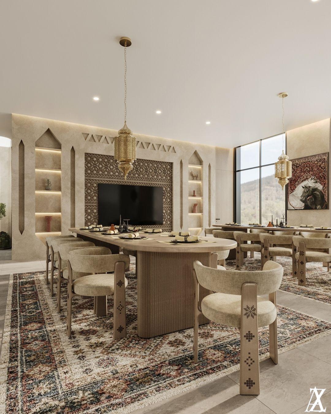 interior design Kuwait modern elegant space