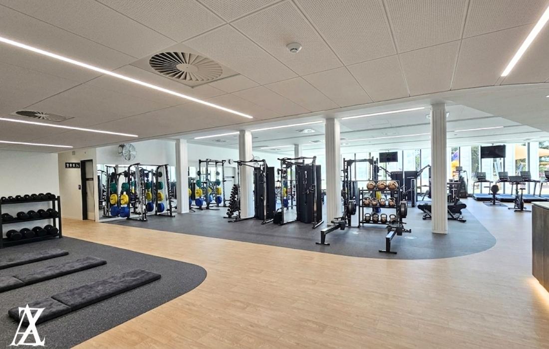 sports center interior design modern gym interior تصميم داخلي مركز رياضي