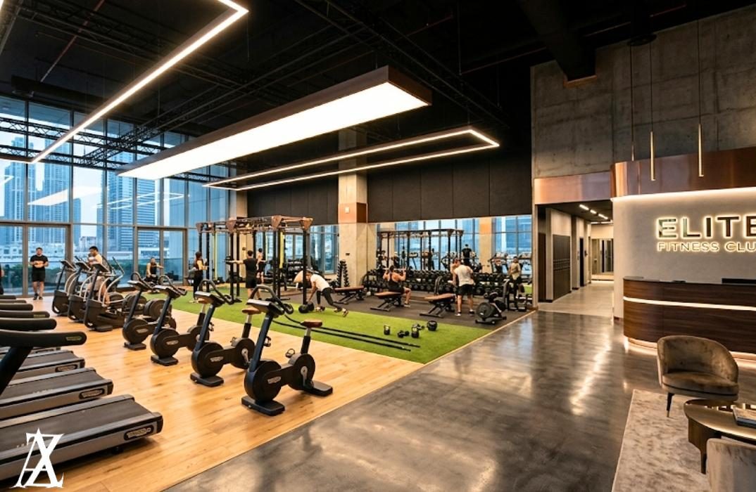 sports center interior design modern gym interior