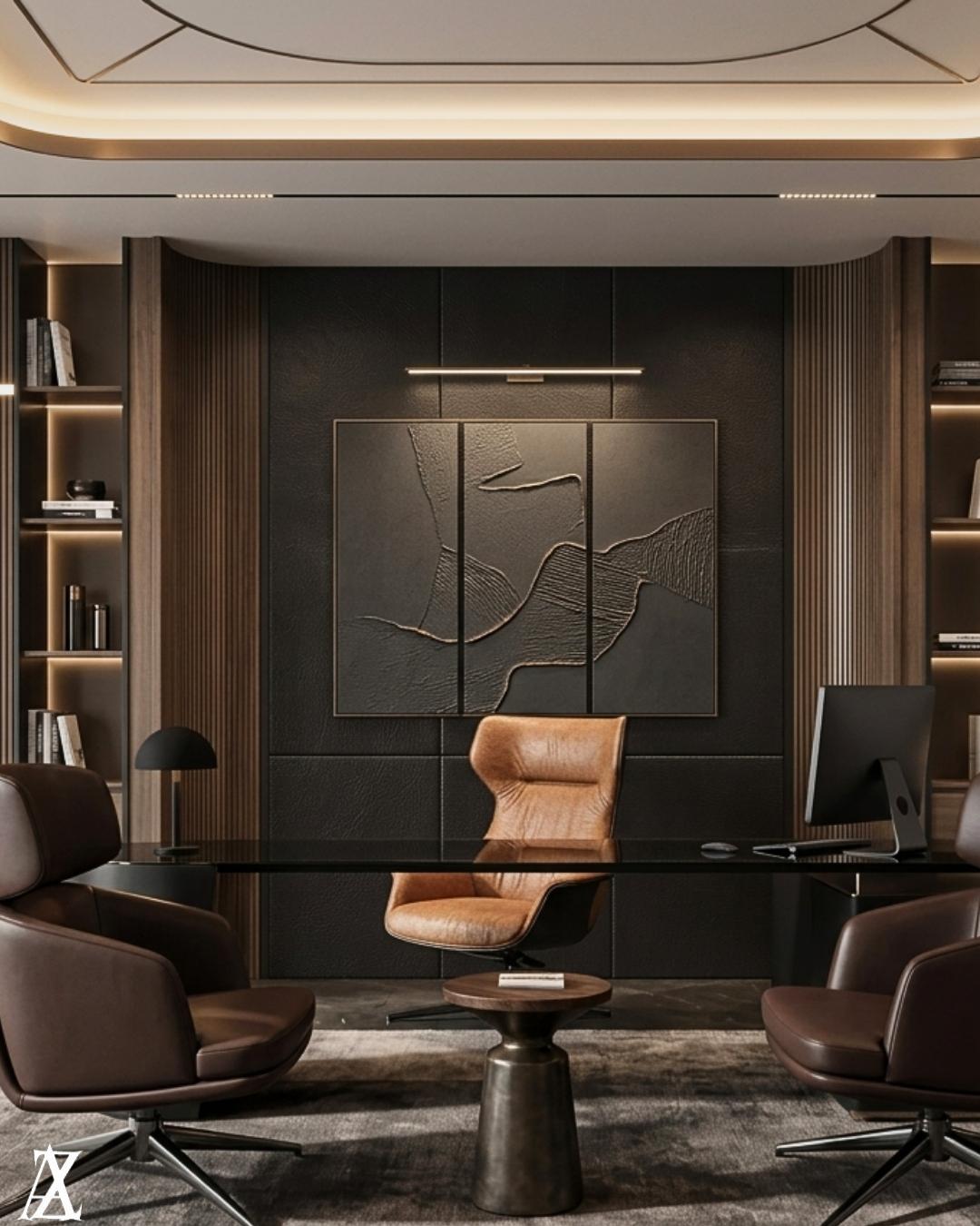 Office interior design in UAE featuring modern company workspaces with stylish companies interior design in Dubai, Abu Dhabi, Al Ain, Sharjah, Ajman, Fujairah, Ras Al Khaimah, and Umm Al Quwain