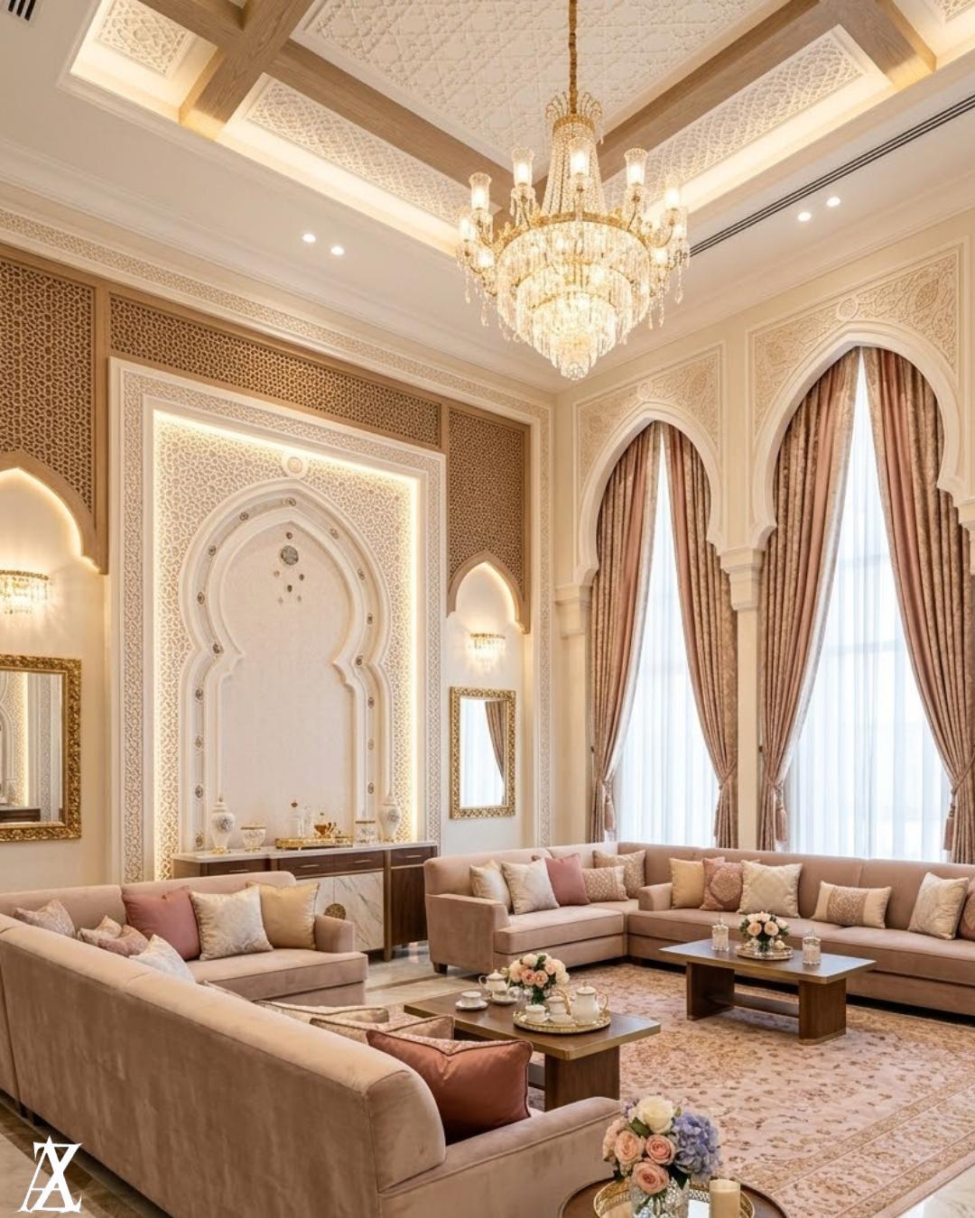 Luxury villa interior design combining nature and modern living in Al Barari