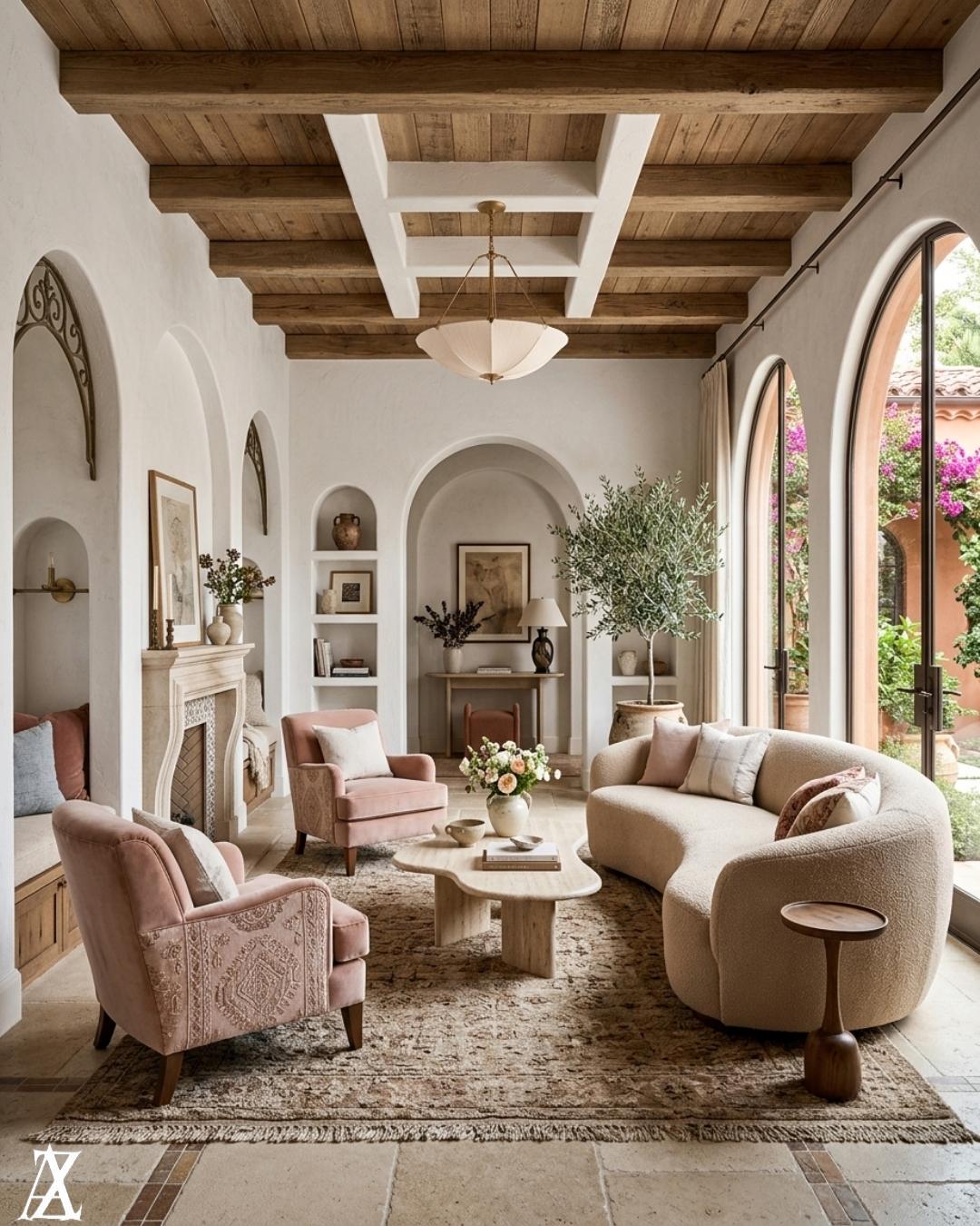 Luxury home interior design in the Emirates with modern decor