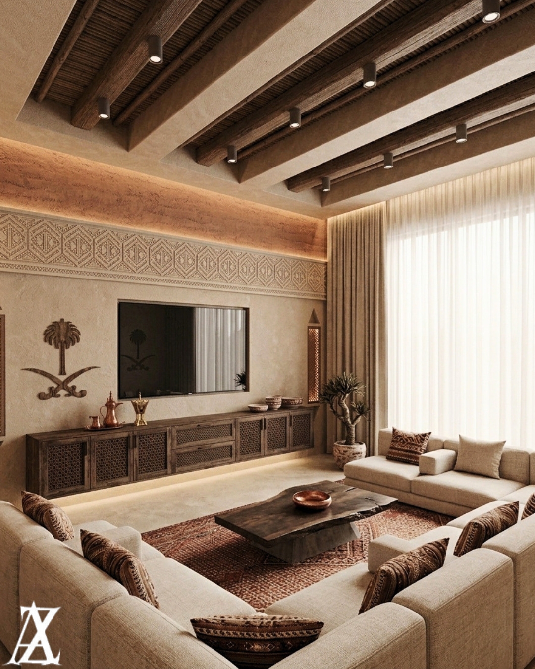 Najdi interior design traditional Najdi majlis Saudi villa Najdi interior design traditional Najdi majlis Saudi villa