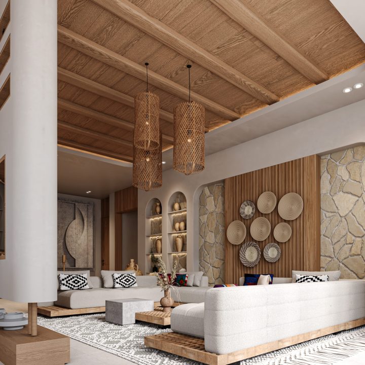 Luxury villa interior design by ZIDAN ARCHITECTS TEAM in Riyadh Saudi Arabia