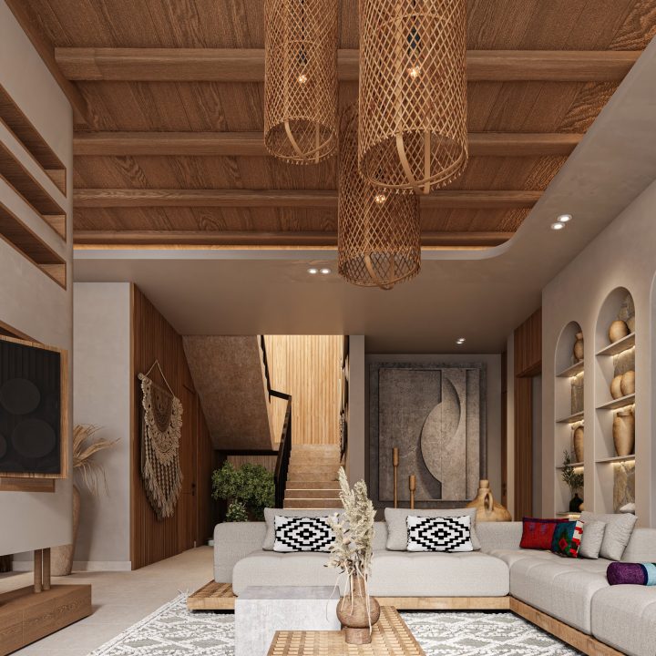 Modern interior design for luxury villas in Riyadh Saudi Arabia