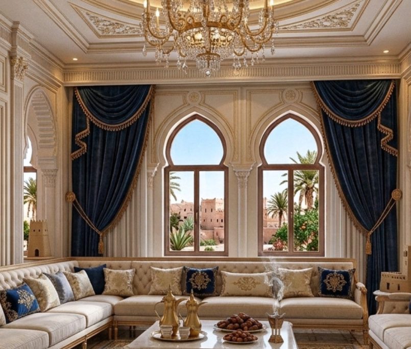top interior designer Riyadh luxury villa interior decor design
