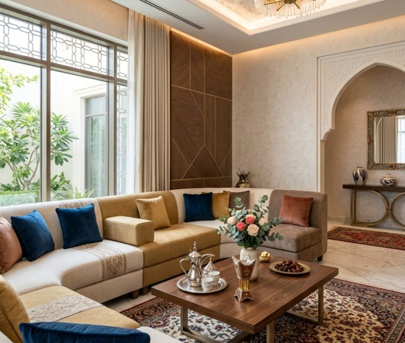 افضل مصمم ديكور داخلي في أبوظبي | تصميم داخلي احترافي للفلل الفاخرة